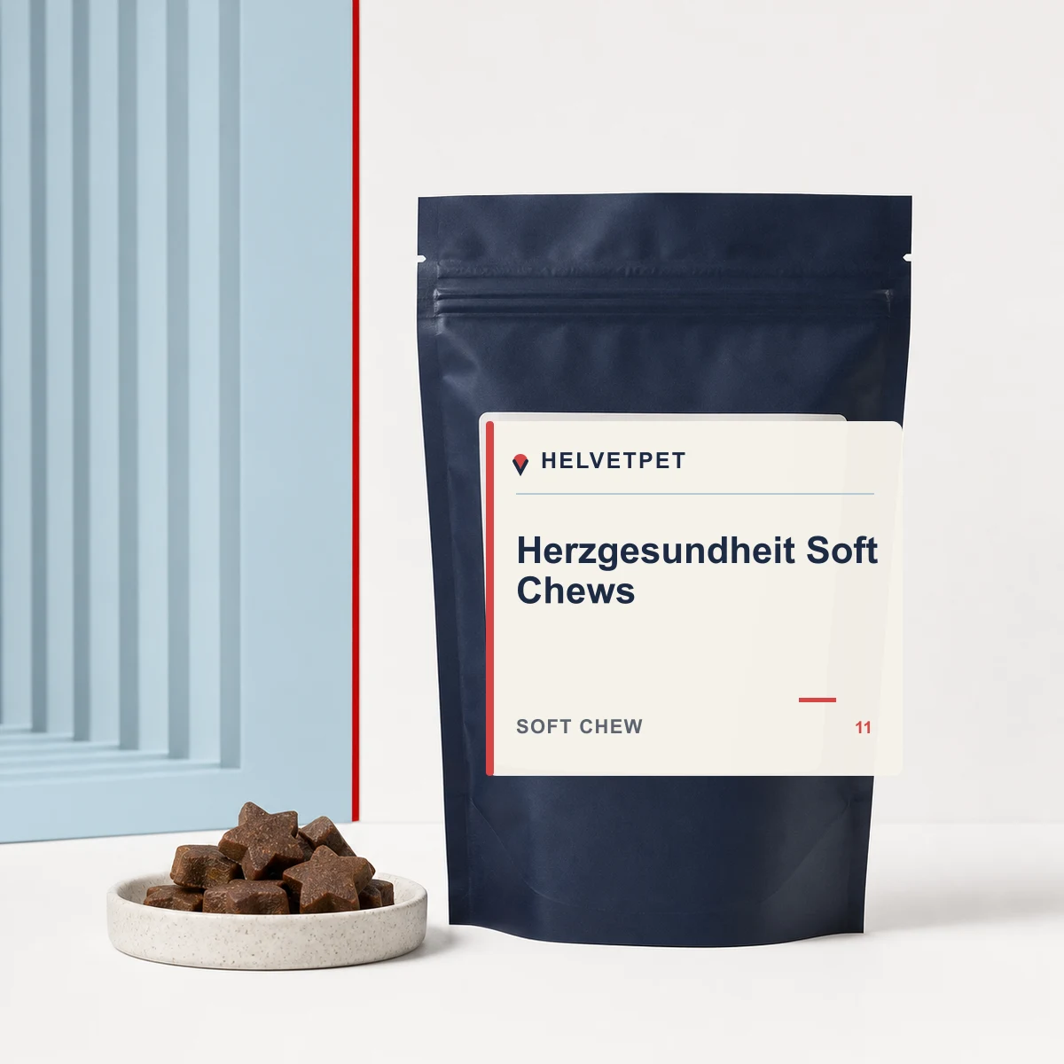 Herzgesundheit Soft Chews als Helvetpet Private-Label-Soft Chew Projekt