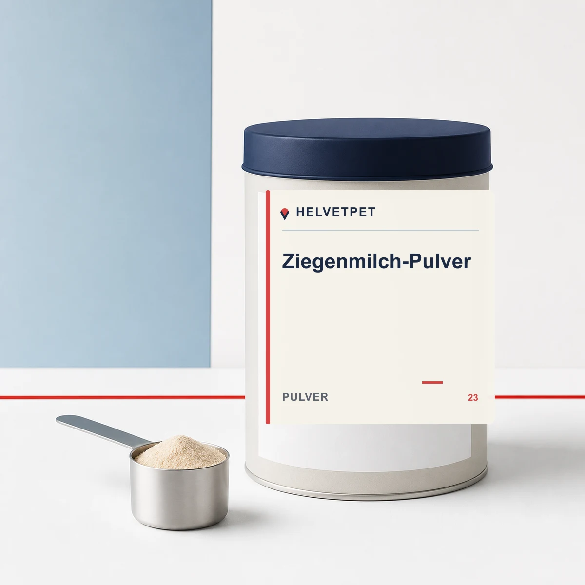 Ziegenmilch-Pulver als Helvetpet Private-Label-Pulver Projekt